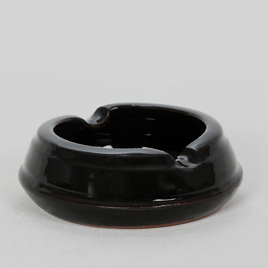 Handmade Ceramic Ashtray – Glazed, Eco-Friendly, Durable Smoking Accessory for Indoor & Outdoor Use